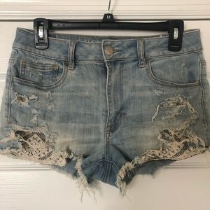 AE denim cutoffs